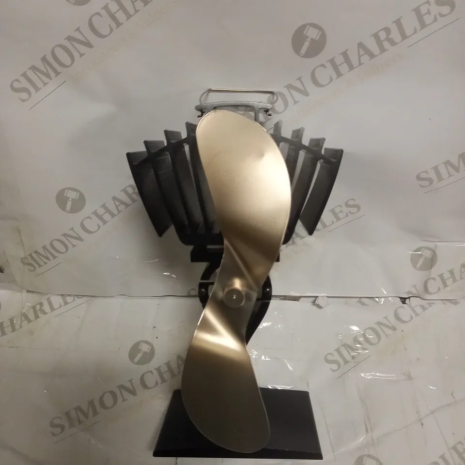 ECOFAN 812AMKBX HEAT POWERED WOOD STOVE FAN, NICKEL, BILINGUAL