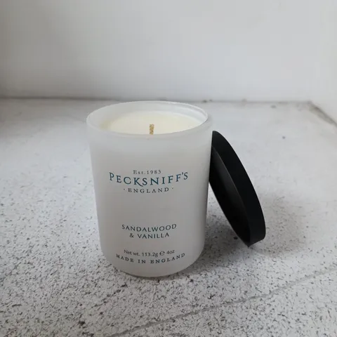 24 PECKSNIFF'S SANDALWOOD & VANILLA SCENTED CANDLES