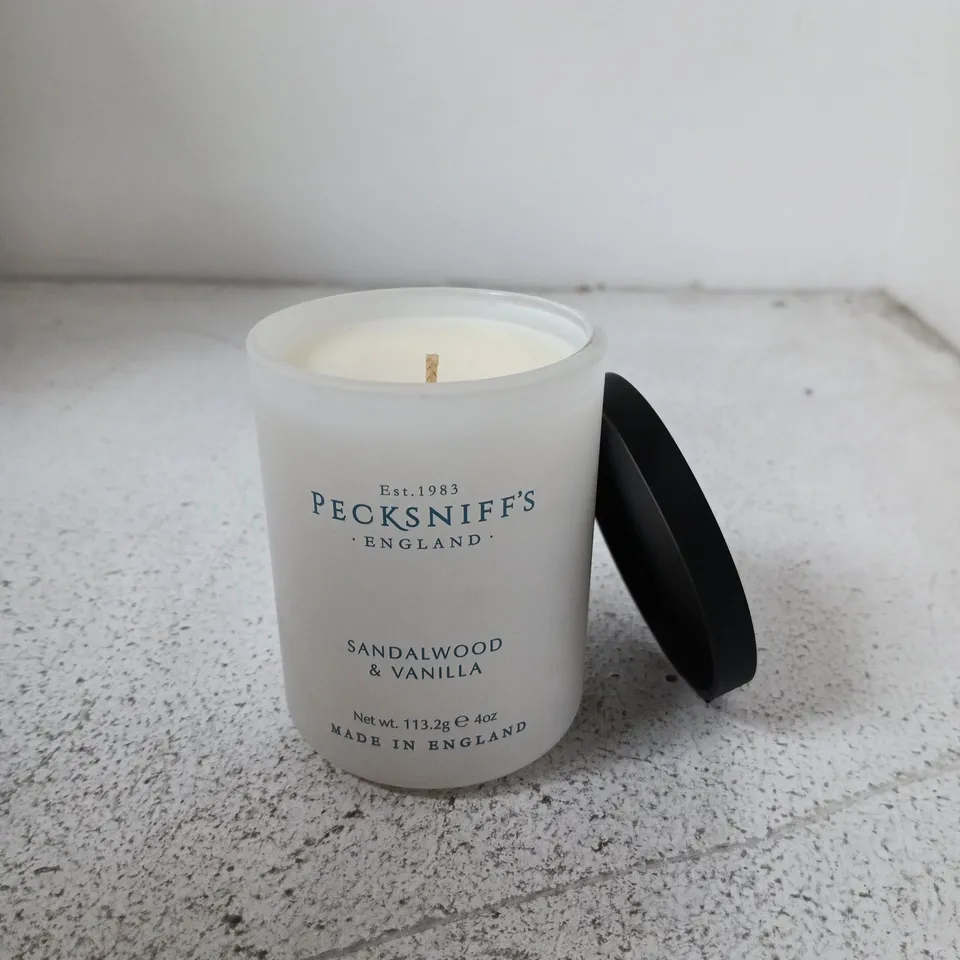 24 PECKSNIFF'S SANDALWOOD & VANILLA SCENTED CANDLES