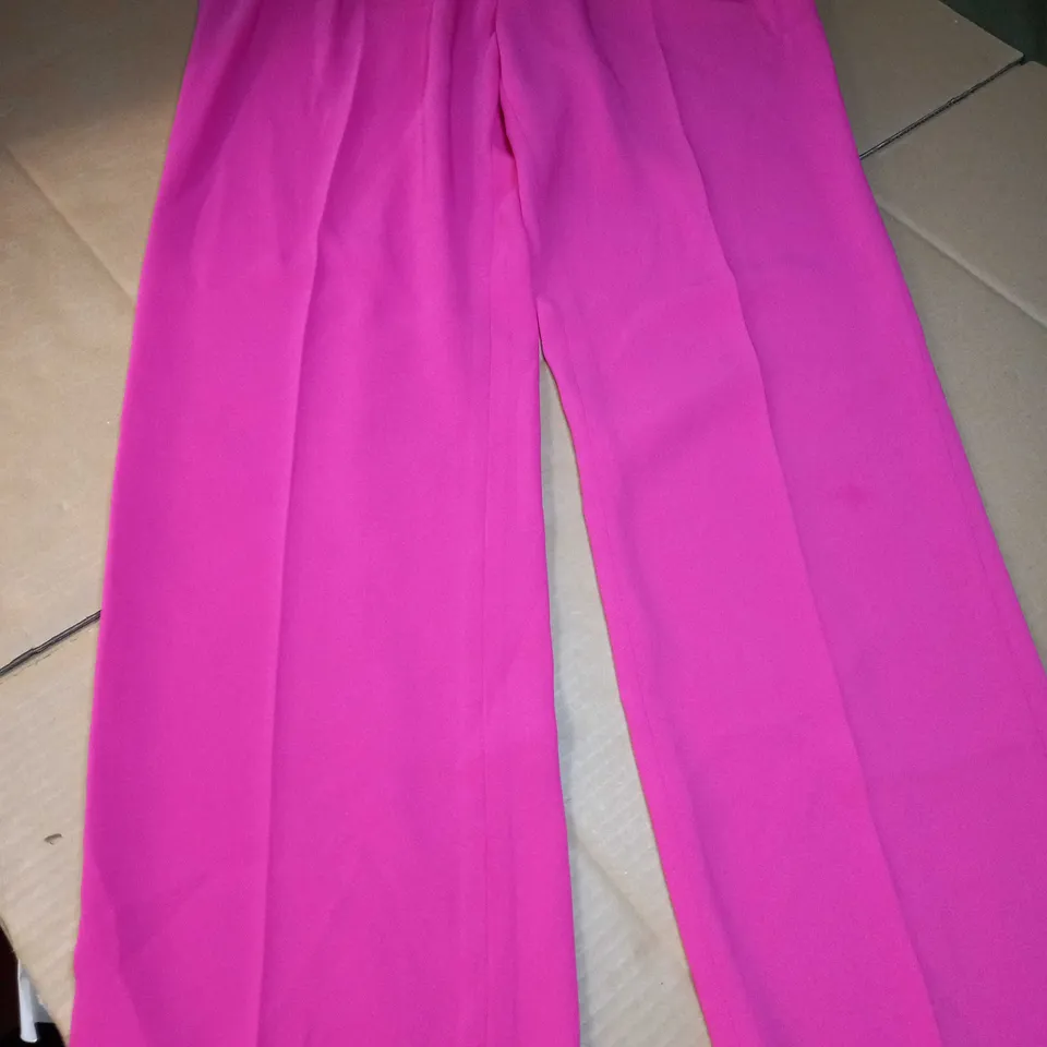 ZARA HOT PINK SUIT TROUSERS - MEDIUM