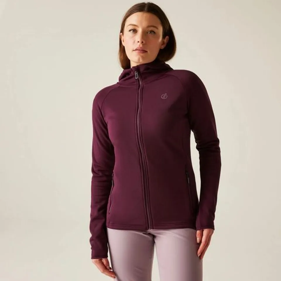 BRAND NEW DARE2B WOMEN'S DENSITY CORE STRETCH MIDLAYER IN FIG - SIZE 18