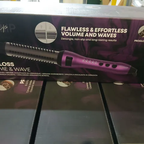 BOXED REVAMP PROGLOSS VOLUME & WAVE HOT CERAMIC BRUSH