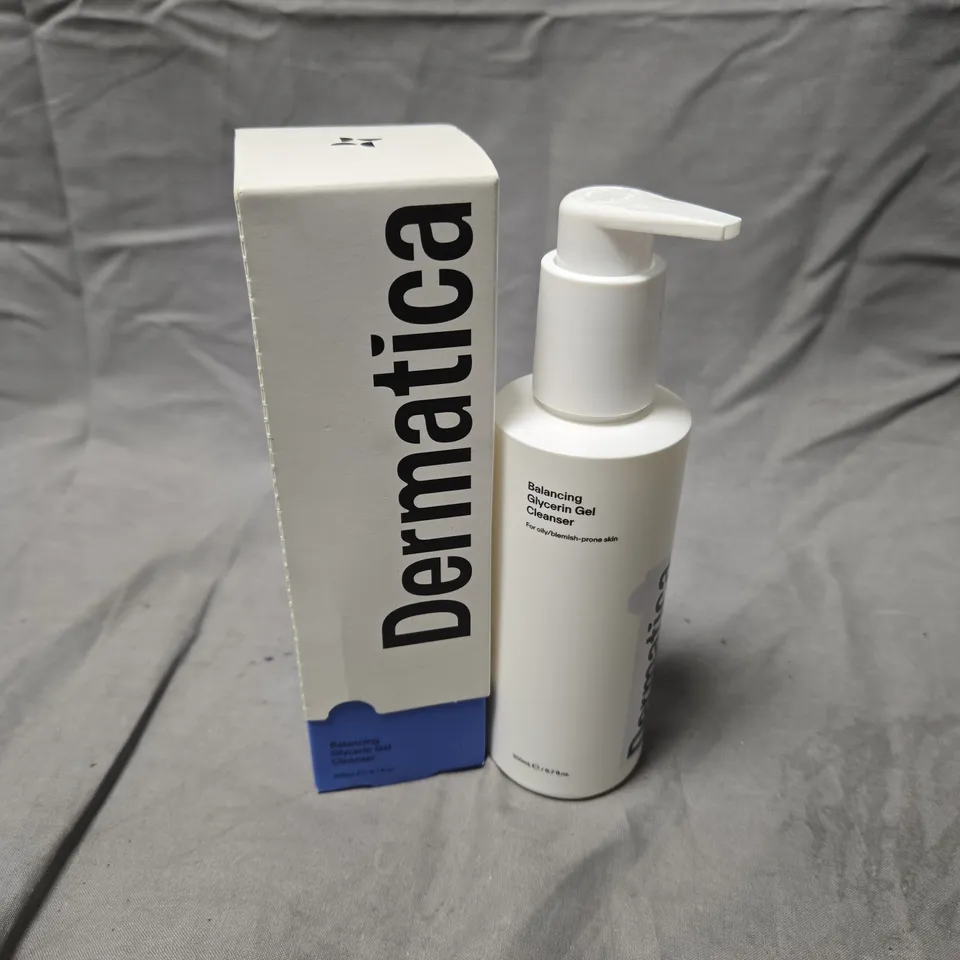 BOXED DERMATICA BALANCING GLYCOLIC GEL CLEANSER