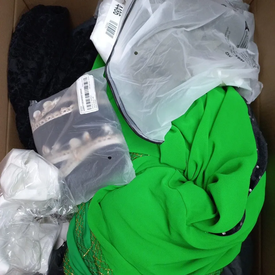 APPROXIMATELY 25 ASSORTED CLOTHING PRODUCTS IN VARIOUS STYLES & SIZES TO INCLUDE PANTS, T-SHIRTS, DRESSES ETC