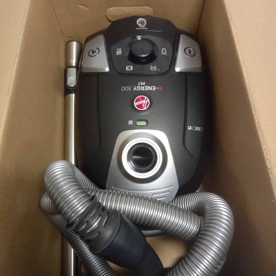 HOOVER BAGGED CYLINDER PET VACUUM CLEANER - H-ENERGY 300