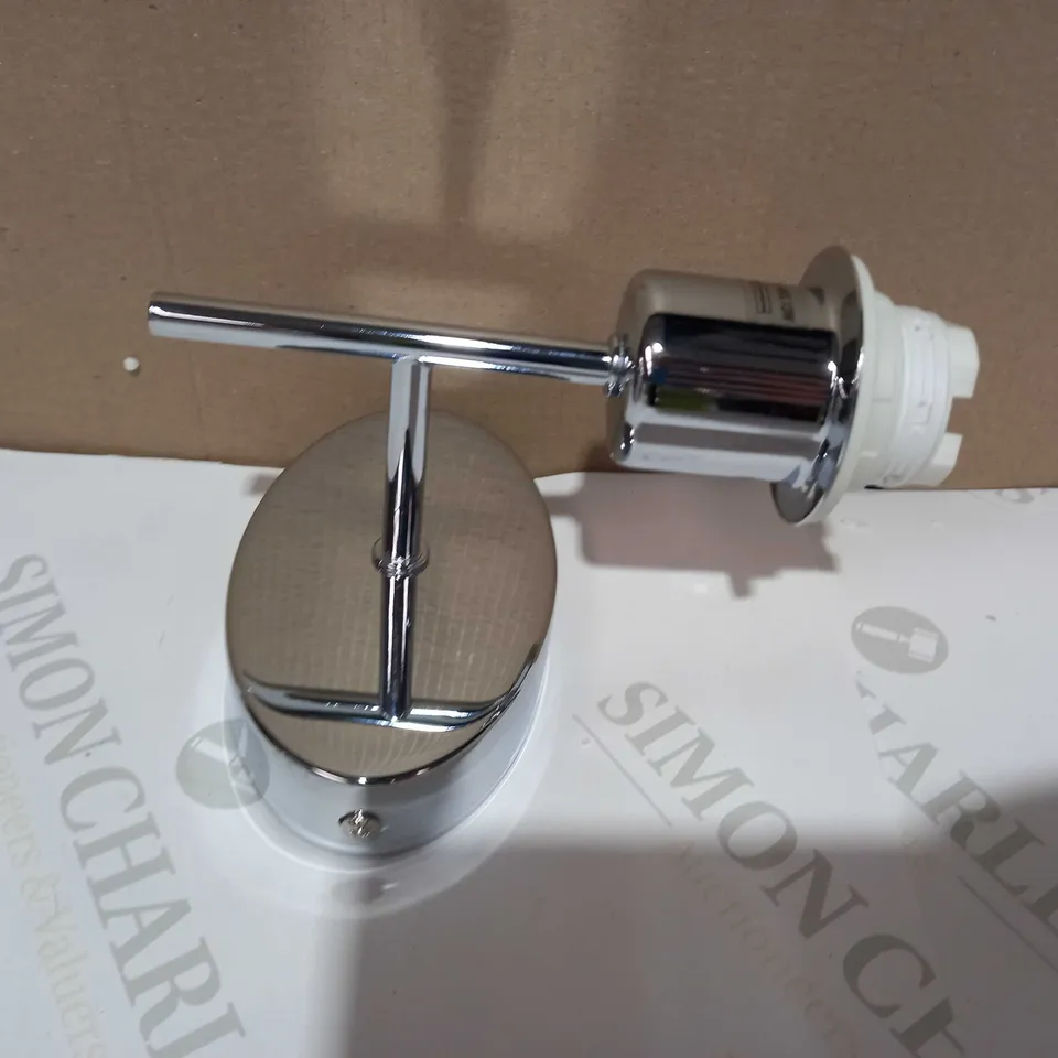 DAR LIGHTING LTD PADOVA POLISHED CHROME WALL LIGHT (BRACKET ONLY)