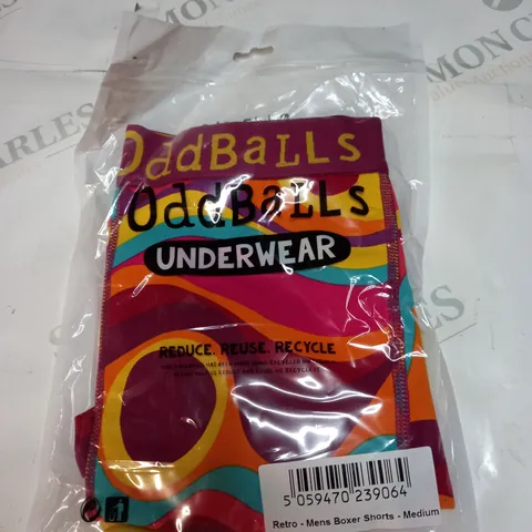 ODDBALLS UNDERWARE BOXER SHORTS SIZE M