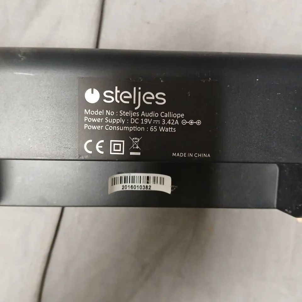 STELJES AUDIO CALLIOPE SOUNDBAR – BLACK 