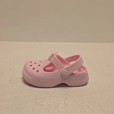 Crocs Classic Mary Jane Clog – Pink, Kids' size C9