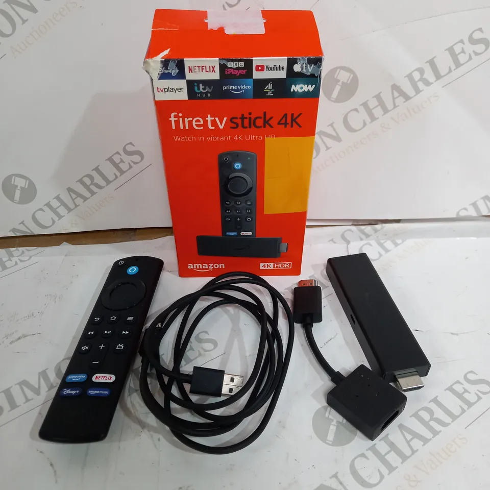 AMAZON FIRE TV STICK 4K BLACK 