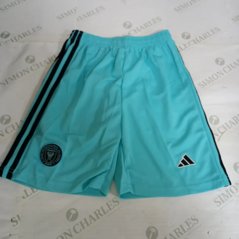 ADIDAS MIAMI FOOTBALL CLUB SHORTS - SIZE 26