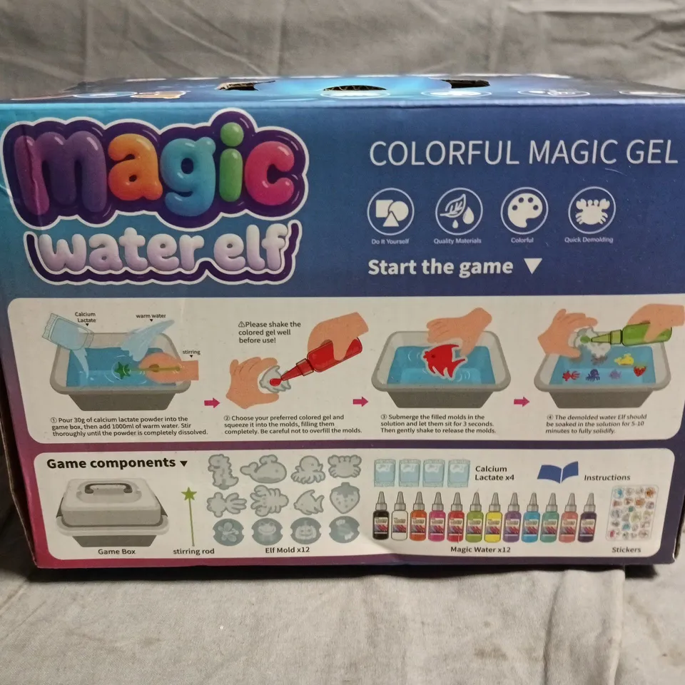 MAGIC WATER ELF CRAFT KIT – COLORFUL GEL, ELF MOLDS & BOTTLES