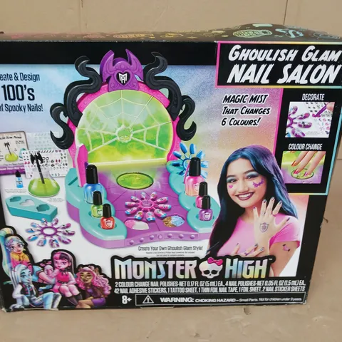 MONSTER HIGH GHOULISH GLAM NAIL SALON 