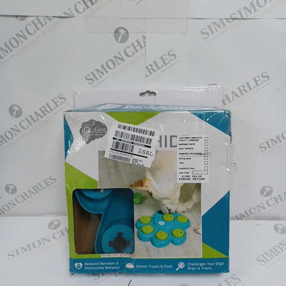 PAW HIDE IQ TOY RRP £9.99