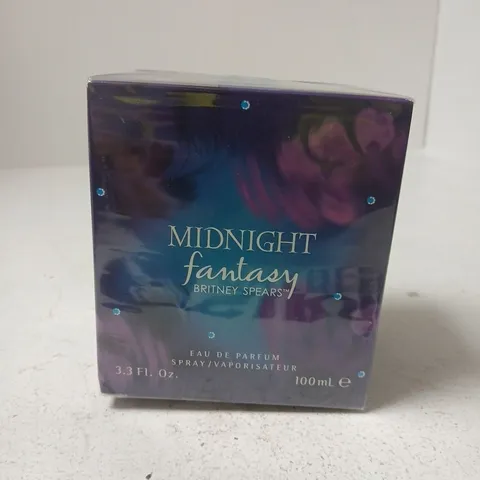 BOXED AND SEALED BRITNEY SPEARS MIDNIGHT FANTASY EAU DE PARFUM SPRAY 100ML