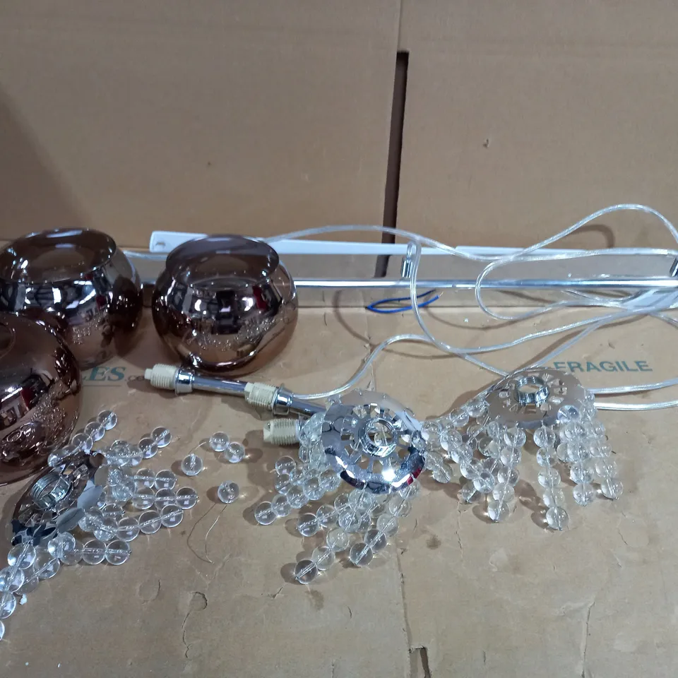 JOHN LEWIS STELLA 3LT CEILING LIGHT
