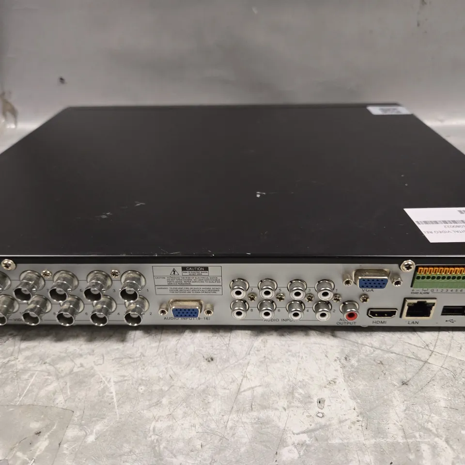 16 CHANNEL HD DIGITAL VIDEO RECORDER 