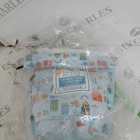 BEEKMAN HAPPY PLACE LAUNDRY SOAP WITH GOAT MILK