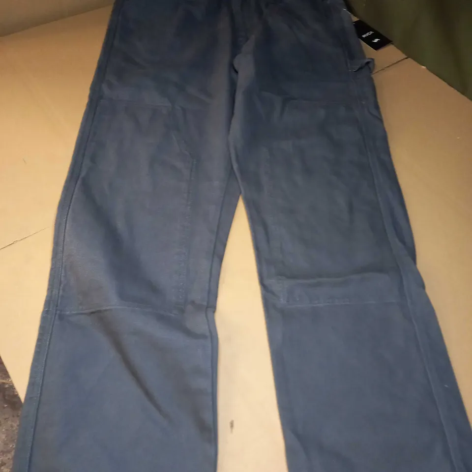 RVCA AMERICANA FIT CHAINMAIL PANTS IN GARAGE BLUE - SIZE 34