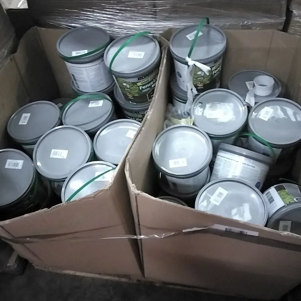 PALLET OF APPROXIMATELY 55 TUBS OF RONSEAL 