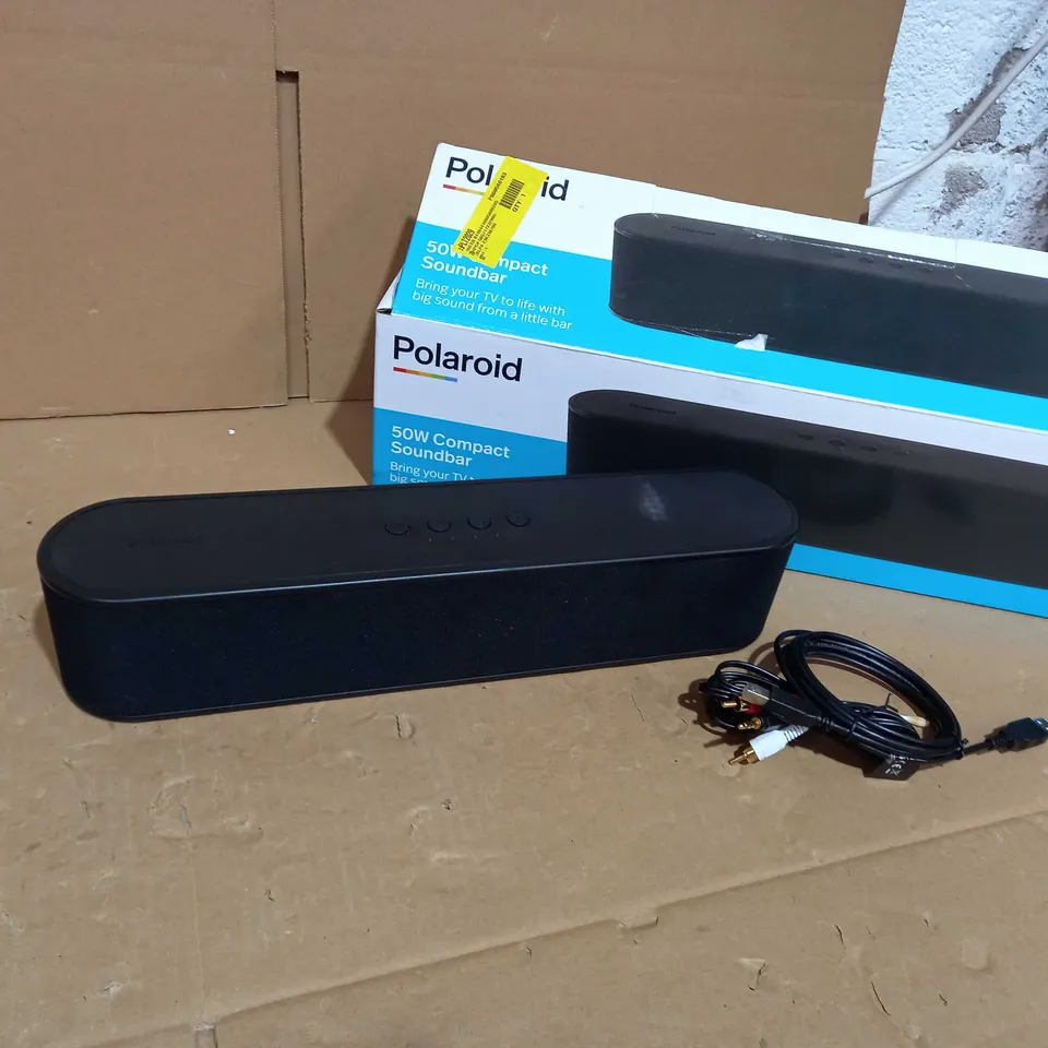 BOXED POLAROID 50WCOMPACT SOUNDBAR