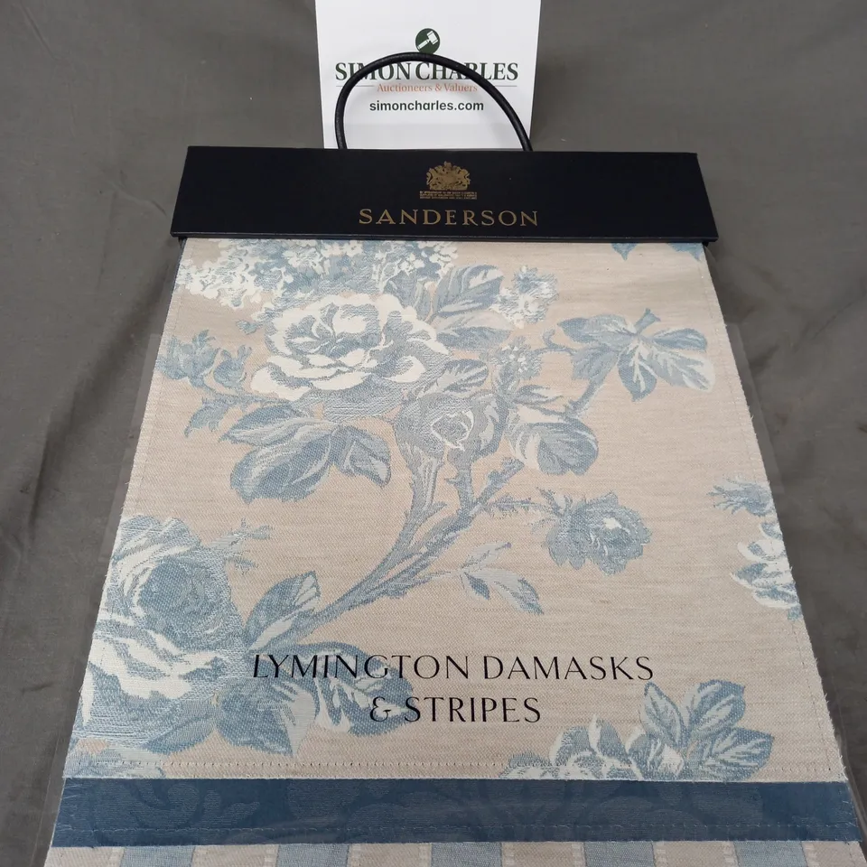 SANDERSON LYMINGTON DAMASKS & STRIPES FABRIC SAMPLE BOOK