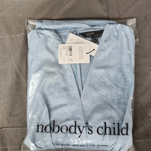 NOBODY'S CHILD BRIDESMAIDS LORELAI MIDAXI DRESS IN OCCASION LIGHT BLUE SIZE UK 10