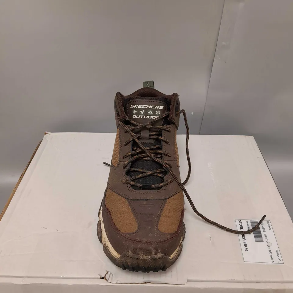 SKECHERS MEN'S SKECH-AIR ENVOY HIGH-TOP OUTDOOR SHOE SIZE 8