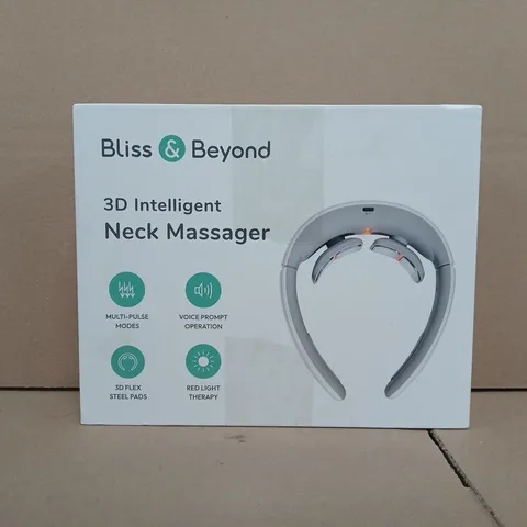 BOXED BLISS & BEYOND 3D INTELLIGENT NECK MASSAGER