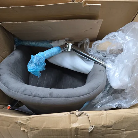 SOLAR OFFICE CHAIR - CHARCOAL (1 BOX)