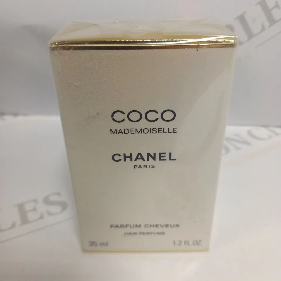 BOXED AND SEALED CHANEL PARIS COCO MADEMOISELLE PARFUM CHEVEUX HAIR PERFUME 35ML