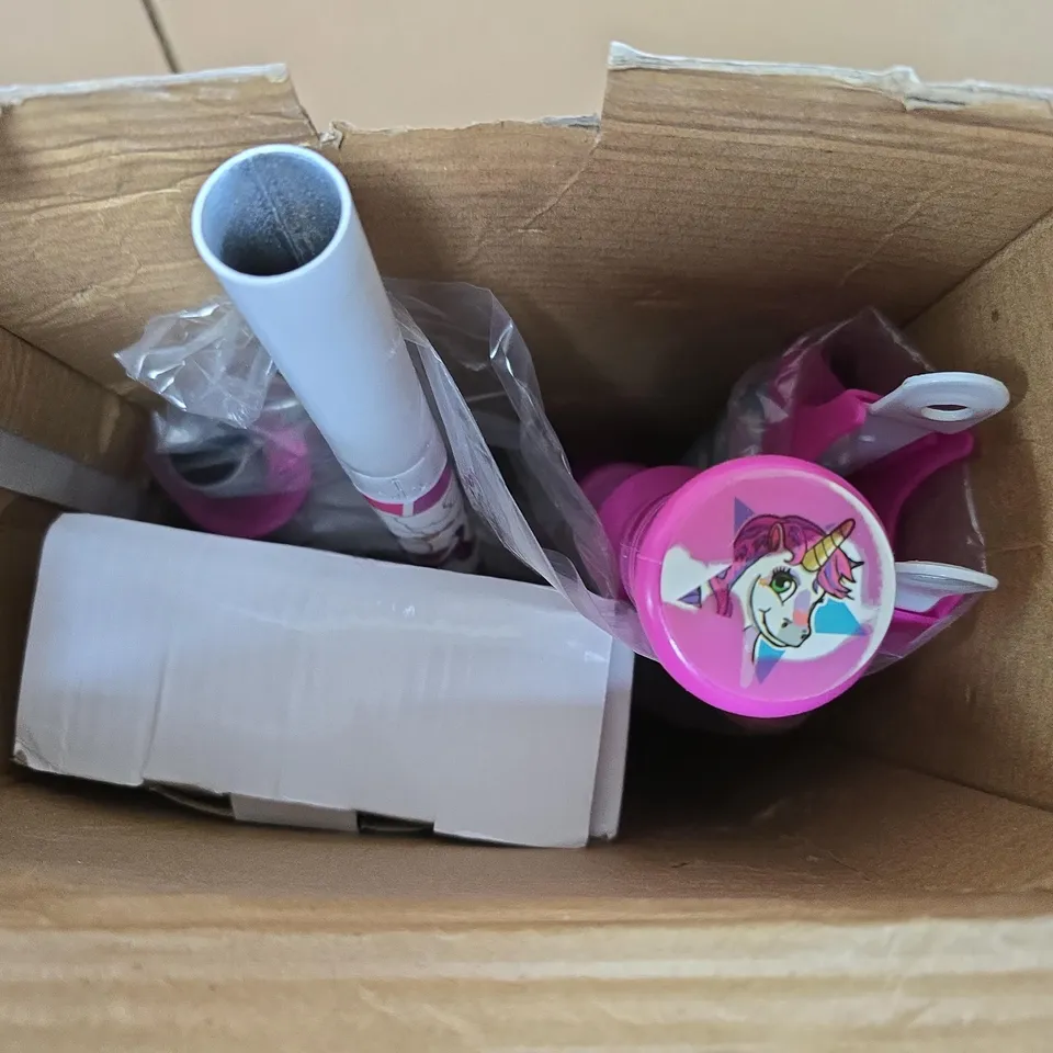BOXED OZBOZZ UNICORN MY FIRST SCOOTER IN PINK/WHITE