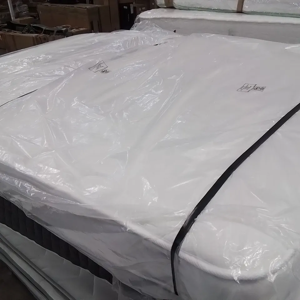 QUALITY BAGGED 7 LAYER MEMERY FOAM COMFORT HYBRID BONNELL SPRUNG MATTRESS 4FT 6 