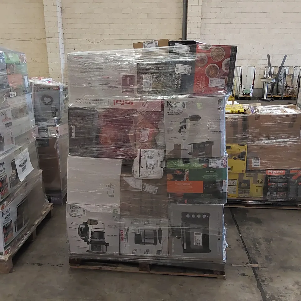 PALLET OF APPROXIMATELY 45 UNPROCESSED RAW RETURN HOUSEHOLD AND ELECTRICAL GOODS TO INCLUDE;