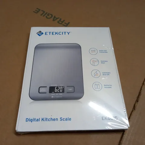 SEALED ETEKCITY DIGITAL KITCHEN SCALES