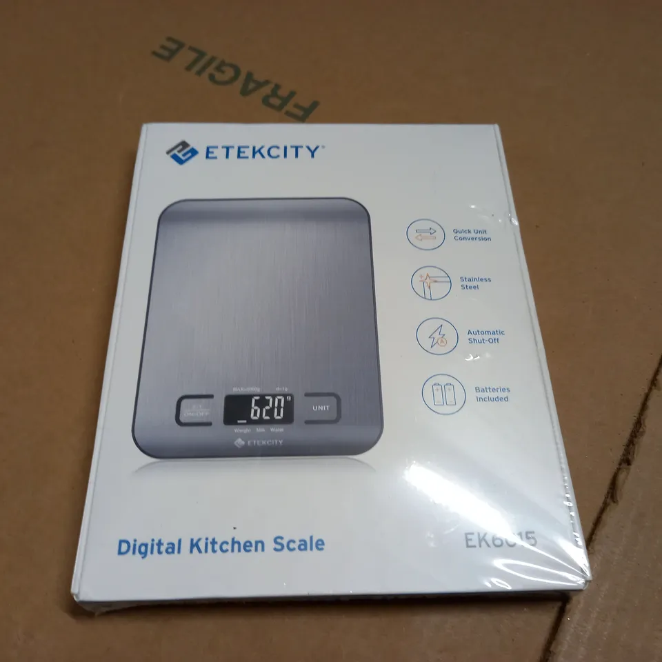 SEALED ETEKCITY DIGITAL KITCHEN SCALES