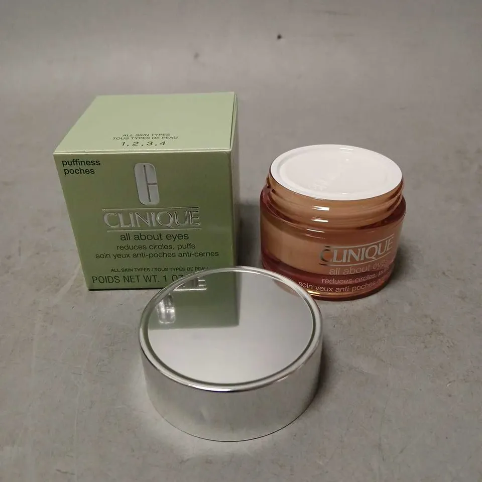 SEALED CLINIQUE ALL ABOUT EYES CREAM-GEL 30ML