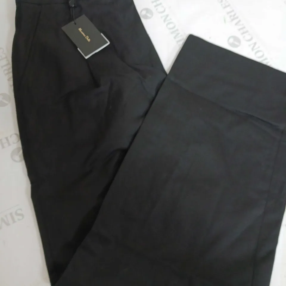 MASSIMO DUTTI BLACK TROUSERS 
