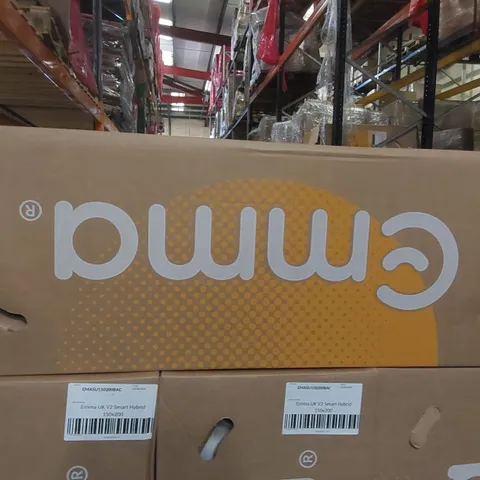 BRAND NEW BOXED EMMA UK V2 DIAMOND HYBRID 150 x 200CM KING SIZE MATTRESS 