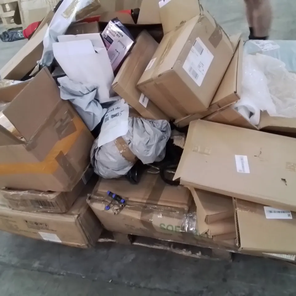 PALLET CONTAINING VARIOUS ASSORTED HOUSEHOLD CUSTOMER RETURNS 