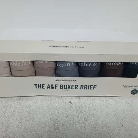 ABERCROMBIE & FITCH THE A&F BOXER BRIEF – 7-PACK - XL