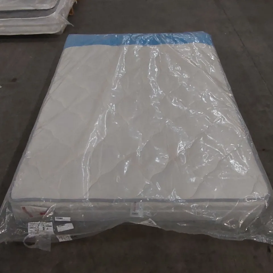 QUALITY BAGGED AIRSPRUNG MICRO QUILT 135cm DOUBLE MATTRESS 