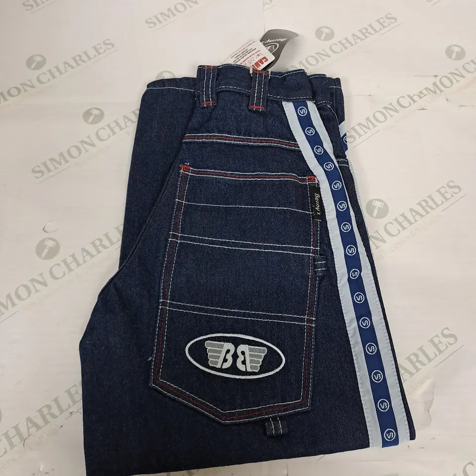 BERNYS FLYING B DENIM TROUSERS SIZE 20