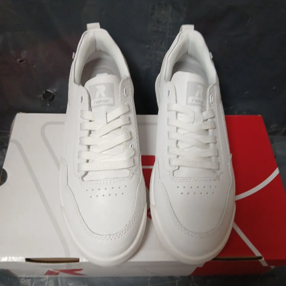 RIEKER WHITE SNEAKERS W1101-80 – EU 39 (UK 6)