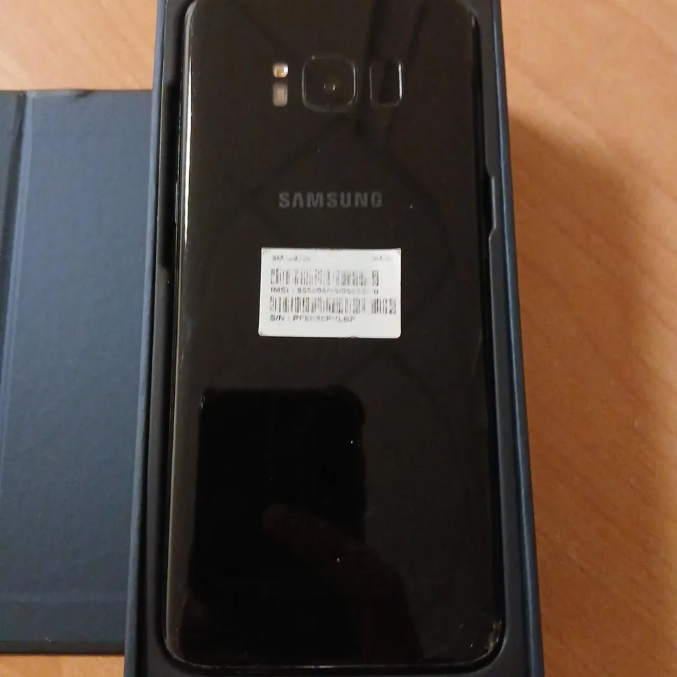 SAMSUNG GALAXY S8 SM-G950F – BLACK – BOXED