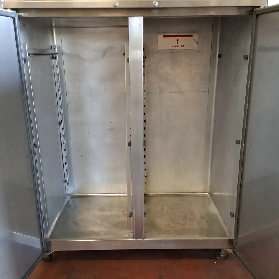 WILLIAMS HJ2SA UPRIGHT DOUBLE DOOR STAINLESS STEEL FRIDGE