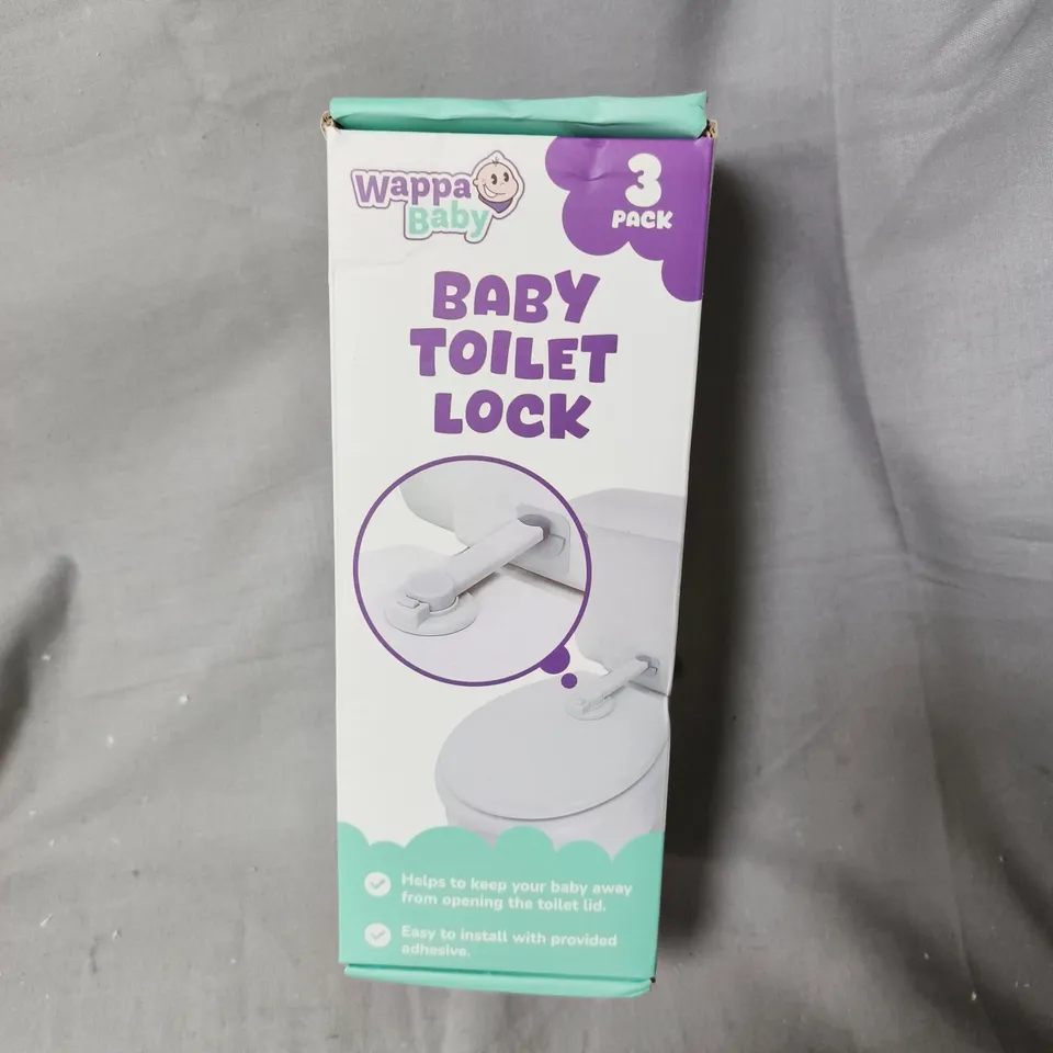 WAPPA BABY TOILET LOCK – 3 PACK