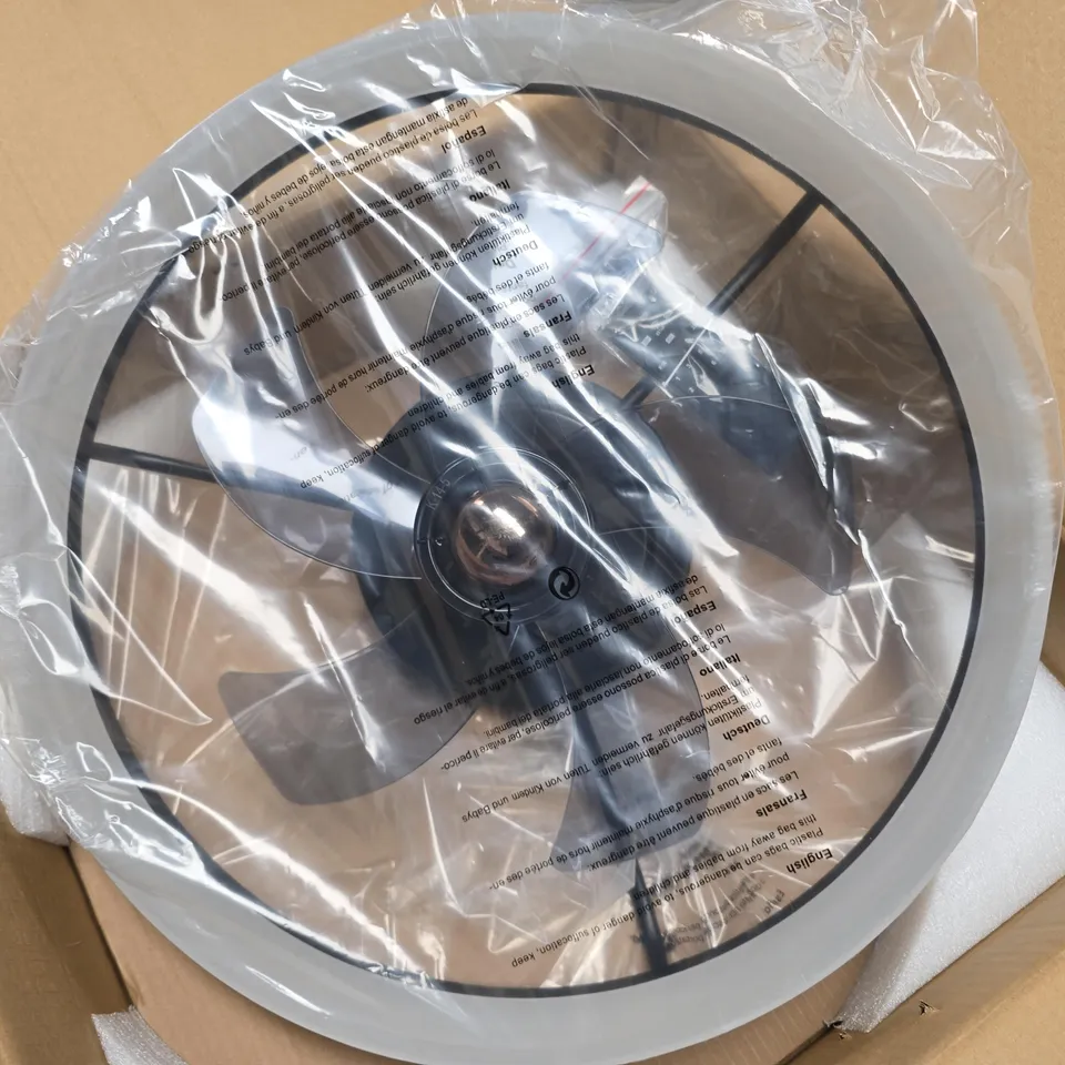 BOXED CEILING FAN WITH LIGHTS
