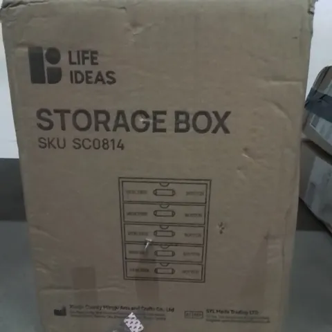 BOXED STORAGE BOX
