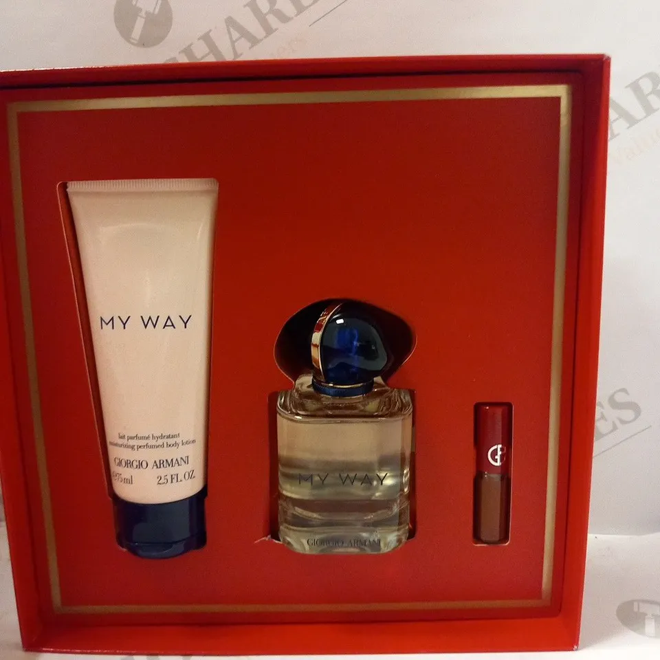 BOXED GIORGIO ARMANI EAU DE PARFUM GIFT SET